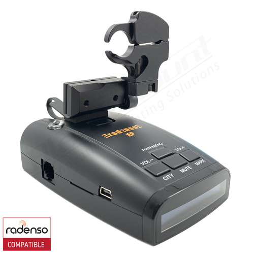Aluminum Radar Detector Mount for Radenso XP/SP, Specialty 2014 Series