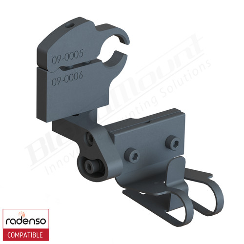 BlendMount BRX-2016 Radenso XP radar detector mount rendering