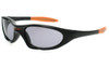 Black Frame w/Orange Tips/Smoke Lens