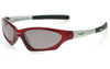 Crystal Red Silver Frame/Smoke Lens