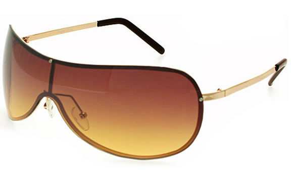 designer shield sunglasses