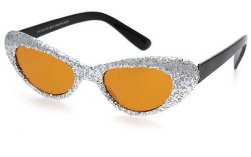 Purple Glitter Glasses - Ultimate Party Super Stores