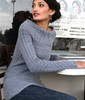 Silken Scabbard Knit Sweater