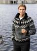 Ylir, man's button pullover