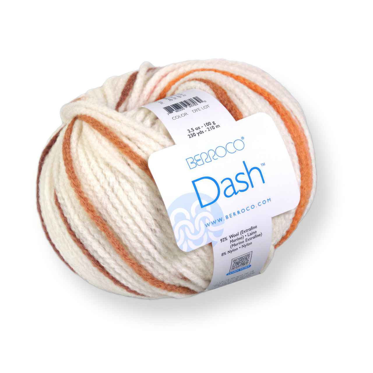 Dash Merino Wool Blend Tweed Yarn by Berroco