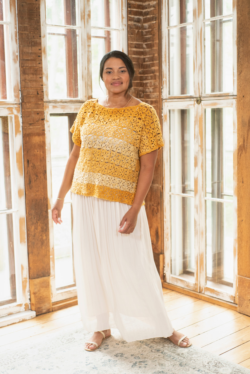 Nacre Top for Berroco Isola