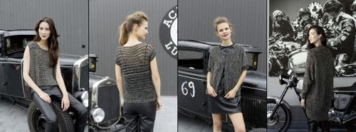 Garments made with Aurora yarn Garments made with Aurora yarn
