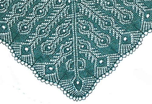 Peacock Feathers Shawl Peacock Feathers Shawl
