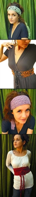 Quick Crochet Belts & Headscarves