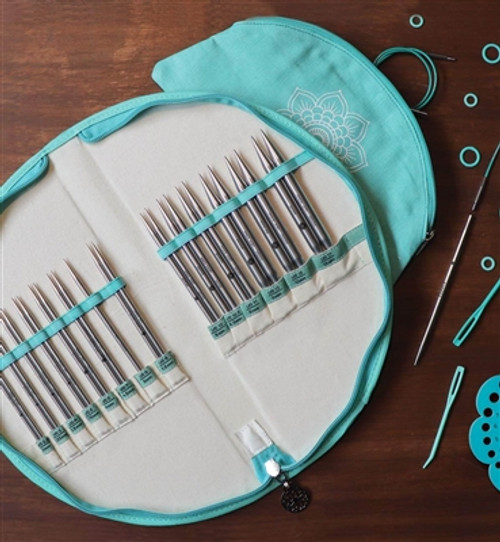 Mindful "Gratitude" Stainless Circular Needle Set Mindful "Gratitude" Stainless Circular Needle Set