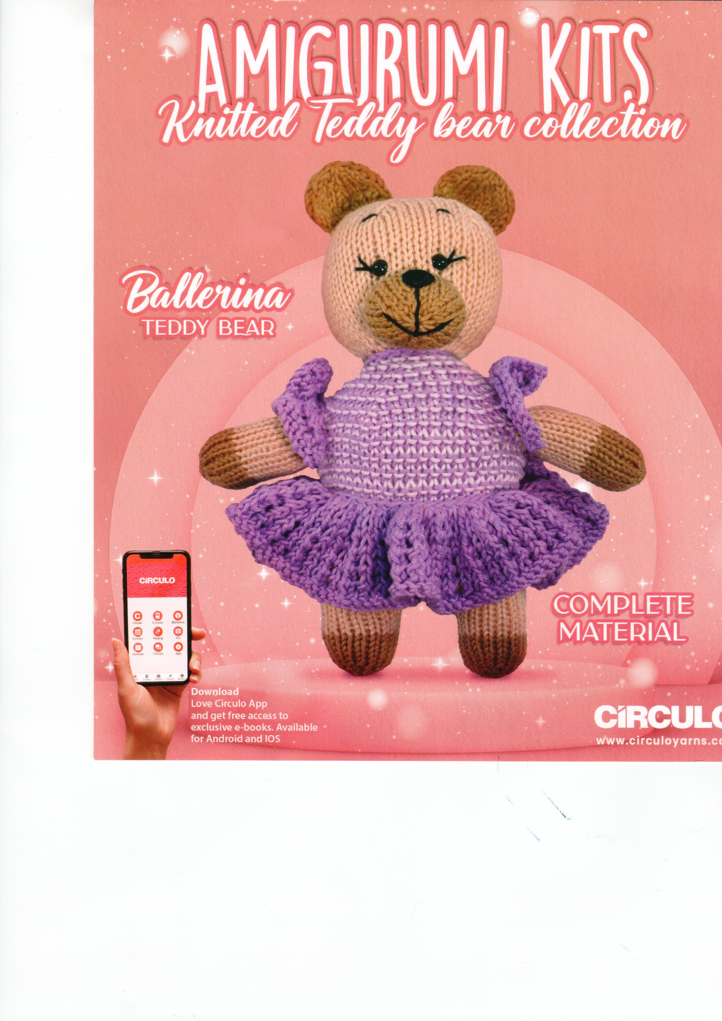 Knitted Teddy Bears Amigurumi Kits