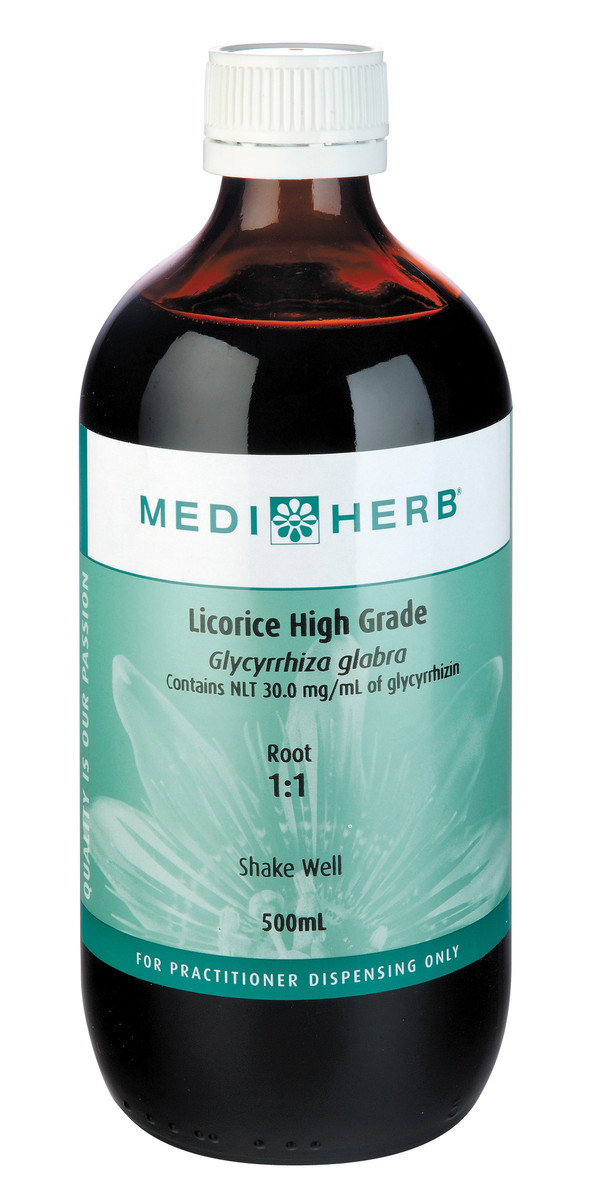 Licorice High Grade 1:1 Liquid Extract 500 mL