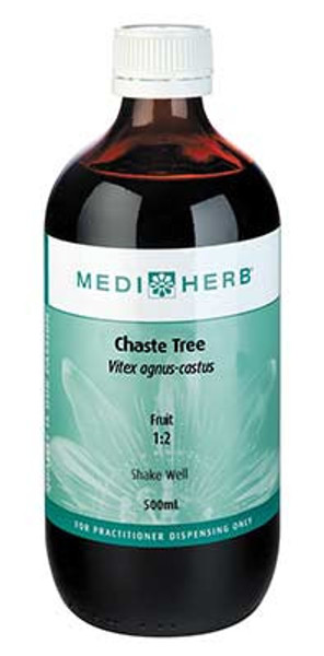 MediHerb Chaste Tree Extract 1:2 500 mL Liquid