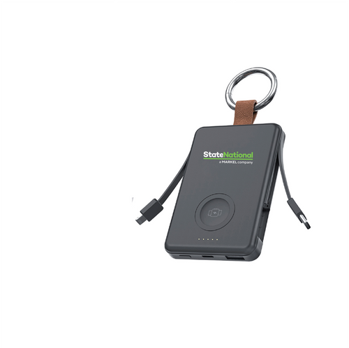 Velanova 5,000 mAh Power Bank with Apple & Samsung Watch Charging