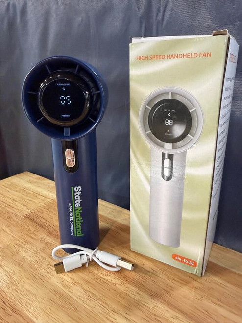 Cyclone Compact Handheld Rechargeable Fan