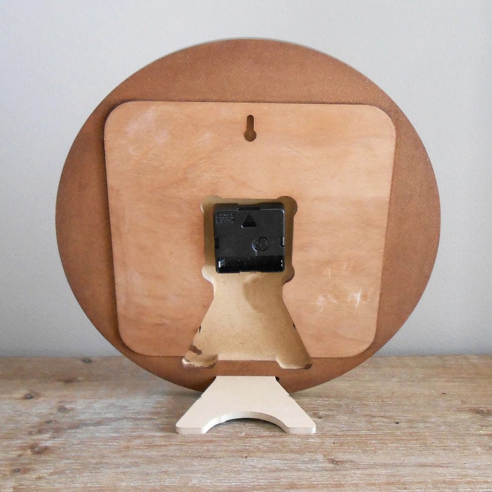 Personalized Family Wood Clock