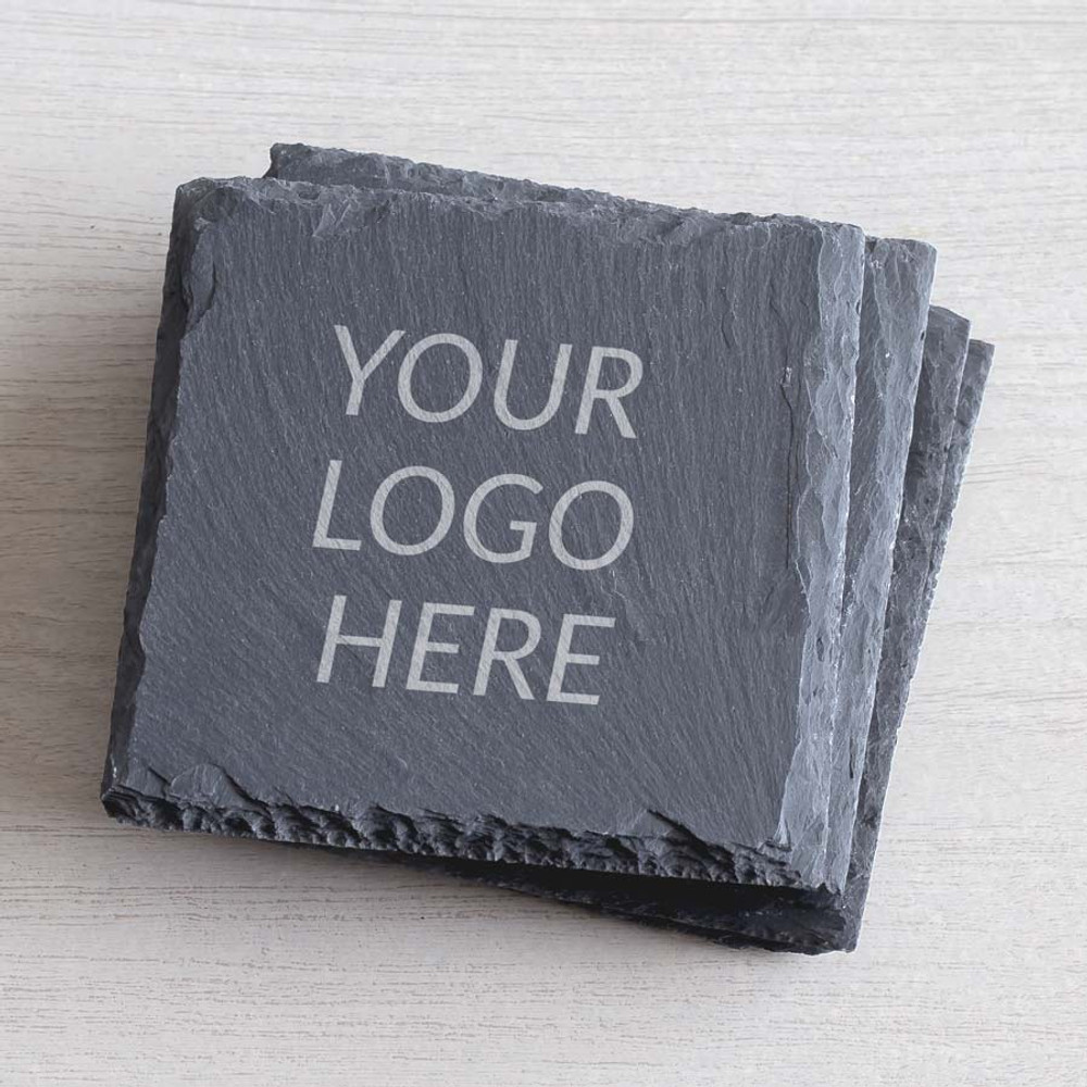 Bulk Custom Slate Coasters with Logo Shop Lifetime