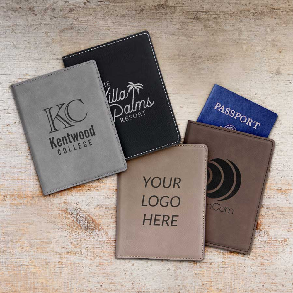 Custom Passport Cover with Logo