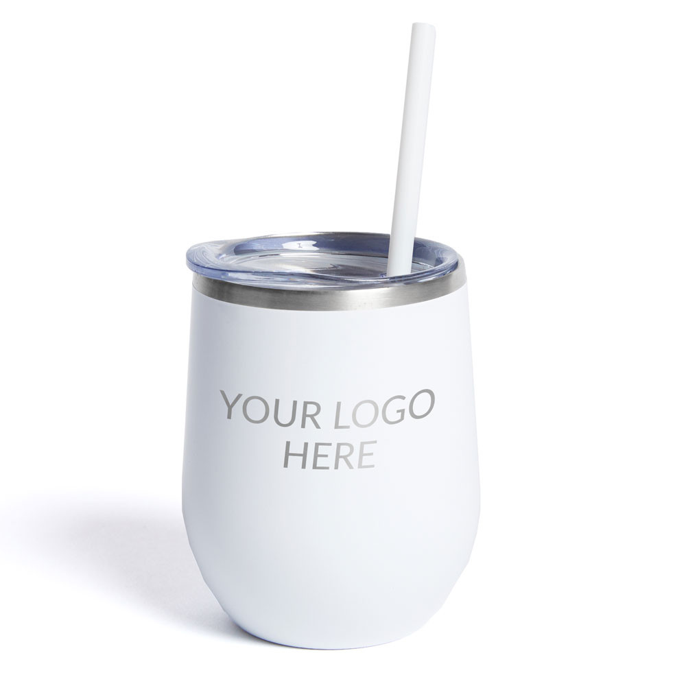 Bulk Custom Engraved Wine Tumbler with Logo