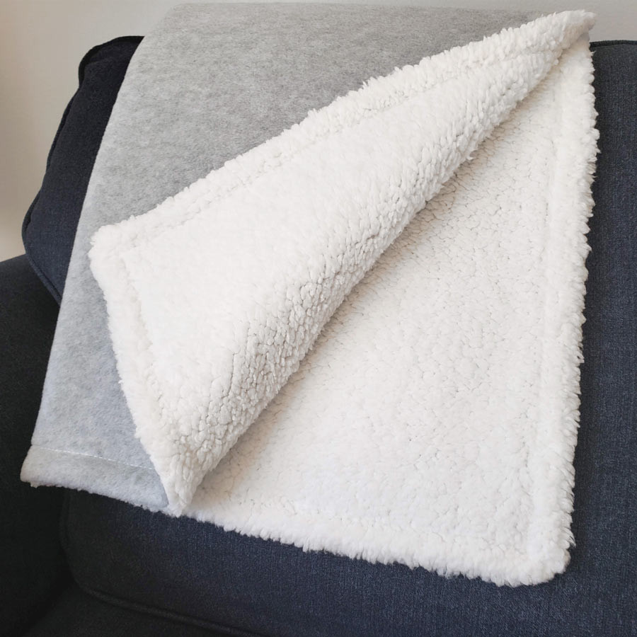 personalized sherpa baby blanket