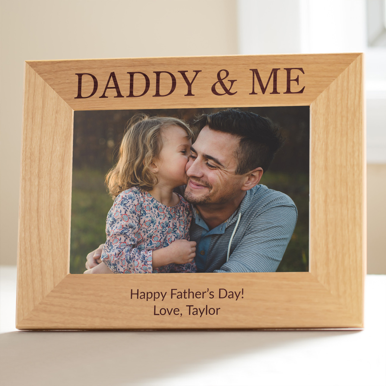 i love my daddy photo frame