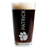 Personalized Clemson Tigers Pint Glass