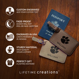 Personalized Clemson Tigers Luggage Tags