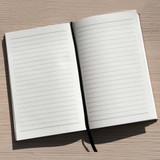 college team notebook lined paper inside with ribbon bookmark college team notebook lined paper inside with ribbon bookmark