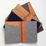 Personalized Passport Cover - Inside slot to hold passport booklet and credit cards