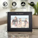 Personalized Ole Miss Rebels Black 5x7 Picture Frame