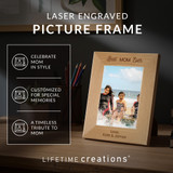 personalized best mom ever picture frame for mother's day gift