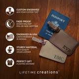 Monogrammed Luggage Tag