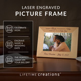 Personalized Mother of the Bride Picture Frame Personalized Mother of the Bride Picture Frame