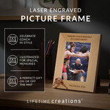 Personalized Wrestling Coach Picture Frame