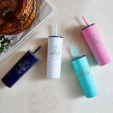 personalized teacher skinny tumbler