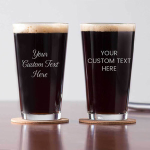 Personalized Create Your Own Personalized Pint Glass — custom engraved in Indiana