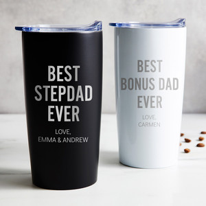 Bonus Dad Stepdad Custom Engraved YETI Tumbler - Great