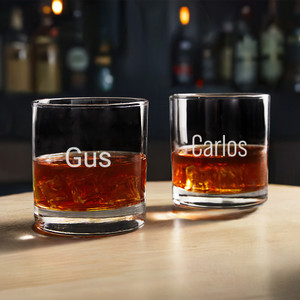 Engraved Personalized Scotch Glass with Your Name Engraved Personalized Scotch Glass with Your Name