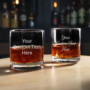 Lifetime Creations Engraved Personalized Whiskey Glass 10.5 oz - Custom Old Fashioned Glass, Groomsmen Proposal Gift, Bourbon, Rocks, Scotch, Cocktail, Tumbler Glasses Lifetime Creations Engraved Personalized Whiskey Glass 10.5 oz - Custom Old Fashioned Glass, Groomsmen Proposal Gift, Bourbon, Rocks, Scotch, Cocktail, Tumbler Glasses