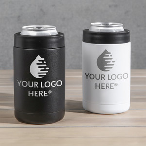 Personalized Logo Stainless Steel Can Coolers for Bulk Orders — custom engraved in Indiana