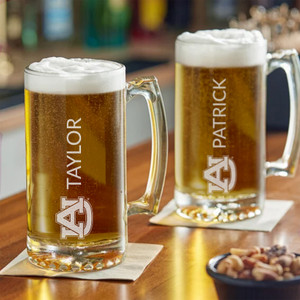Personalized Auburn Tigers Beer Mug — custom engraved in Indiana