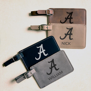 Personalized Alabama Crimson Tide Luggage Tag Personalized Alabama Crimson Tide Luggage Tag