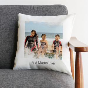 Custom mom pillow with your special photo and personalized message