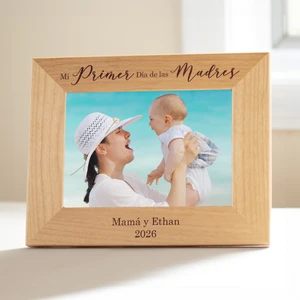 Personalized First Mother's Day Picture Frame — custom engraved in Indiana