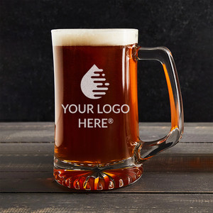 Personalized Logo Engraved Beer Mugs for Bulk Orders — custom engraved in Indiana