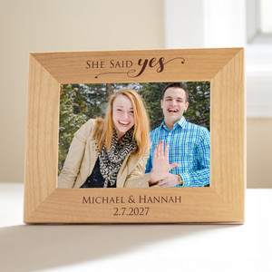 Personalized Engagement Picture Frame Personalized Engagement Picture Frame