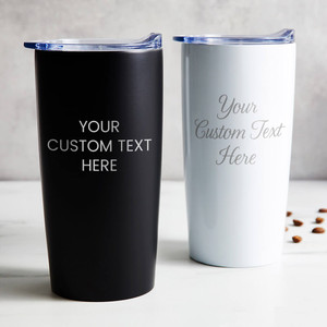 Personalized Engraved Tumbler — custom engraved in Indiana