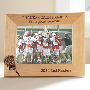 Engraved Personalized Lacrosse Coach Picture Frame by Lifetime Creations, Gift for Lacross Coaches Engraved Personalized Lacrosse Coach Picture Frame by Lifetime Creations, Gift for Lacross Coaches