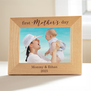 Personalized First Mother's Day picture frame, new mom gift for new mother, first time mom Personalized First Mother's Day picture frame, new mom gift for new mother, first time mom