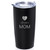 New Mom Coffee Tumbler in black